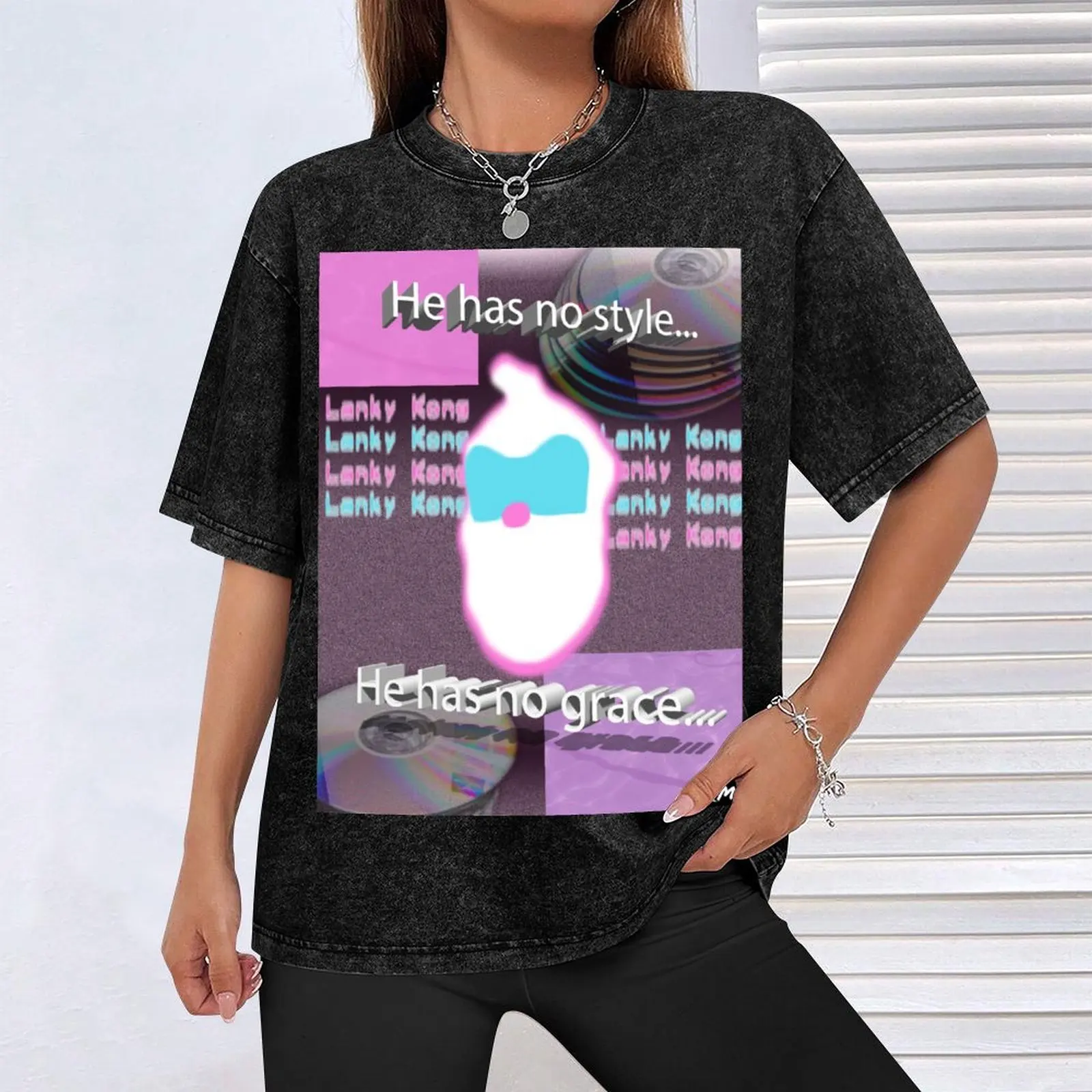 Фото Футболка LankyWave.mp3 T-Shirt Festival с короткими рукавами №4