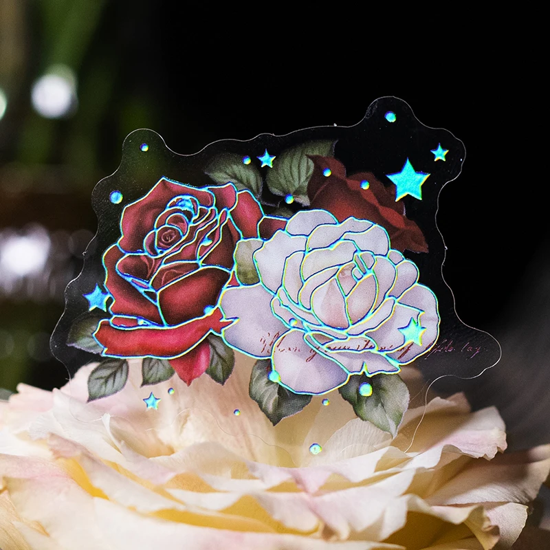 20 листов наклеек для домашних животных Золотое Тиснение Искусство ретро