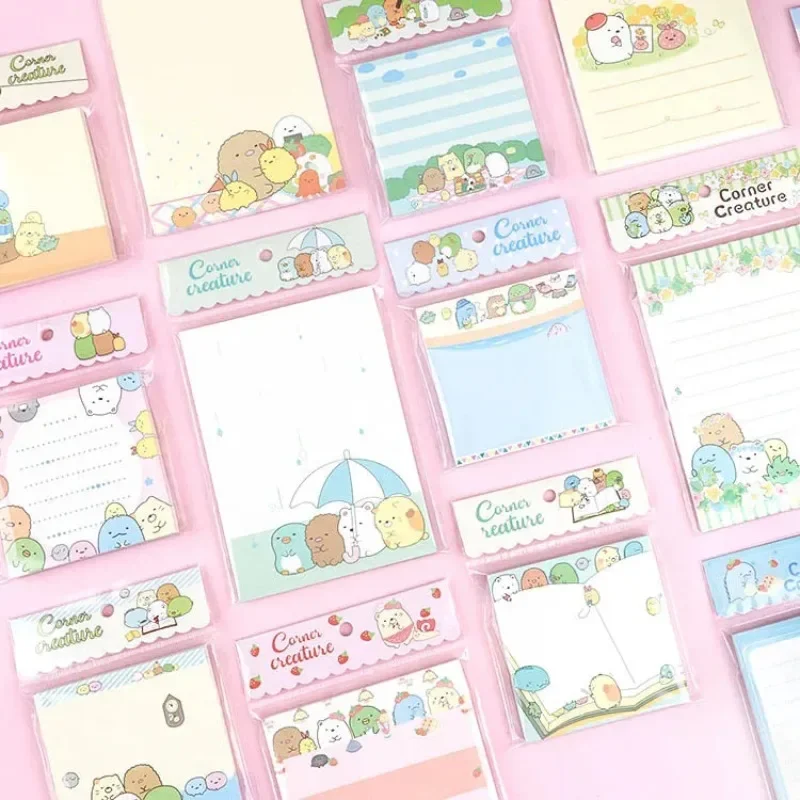 Фото 2025 San-X SUMIKKO GURASHI Квадратный блокнот для записей из бумаги оригами, дневник, записная книжка, канцелярские принадлежности, декоративный подарок на День защиты детей №1