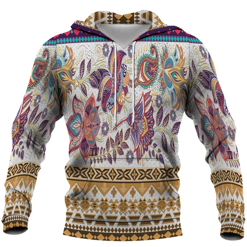 

2023 Мужская Этническая ветровка в стиле Харадзюку, винтажная одежда, пуловер, мужская повседневная спортивная одежда, толстовка с капюшоном, Свитшот размера S-6XL