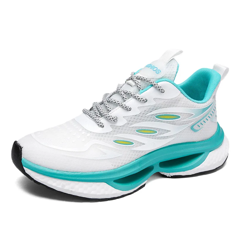 

Zhanqi 2023 Men's Board Shoes Trend Casual Fashion 100 Mesh Surface Thick Sole Sports Running Light Non-slip