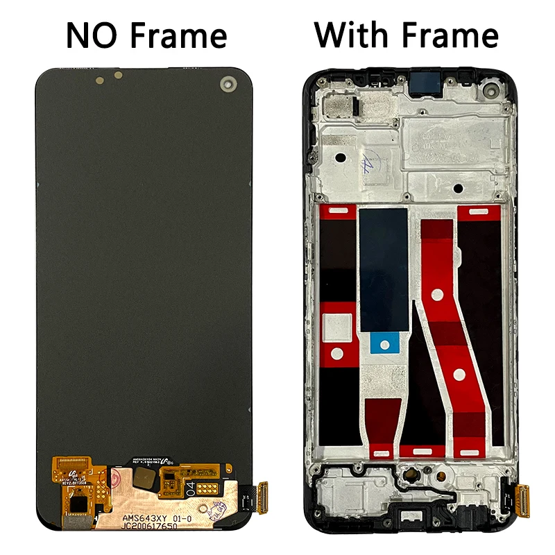 Фото 100% протестированный ЖК-экран + сенсорный дигитайзер в сборе для OPPO Reno5 Lite CPH2205, дисплей для OPPO Reno 5 Lite 5Lite №4