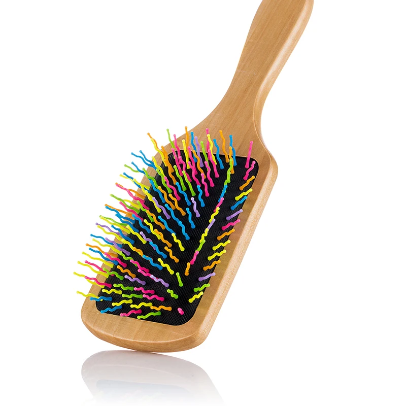 Деревянная расческа Radix с монолитными блоками для укладки волос безопасные