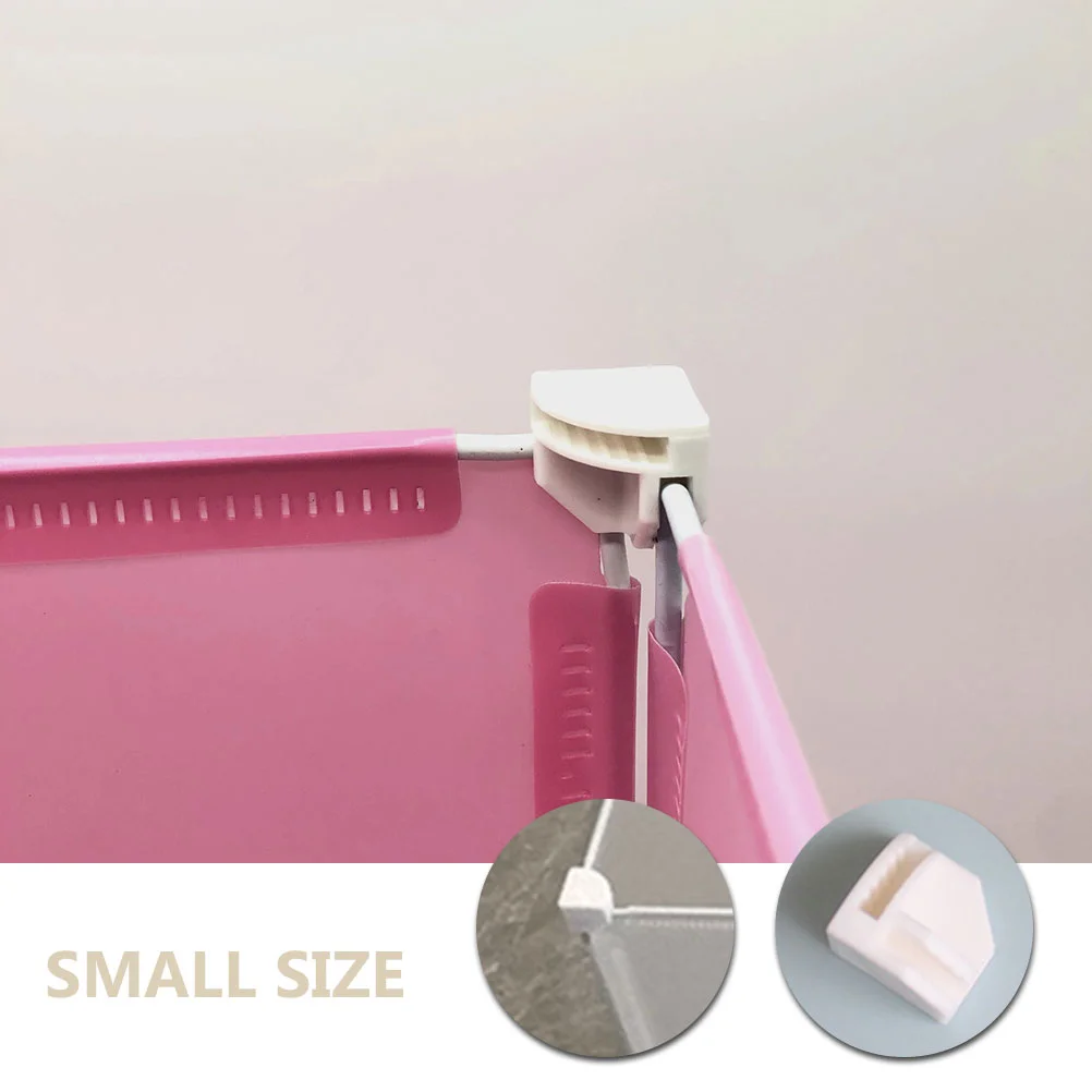 50 шт. проволочные разъемы пряжка для хранения куб-органайзер зажим полки