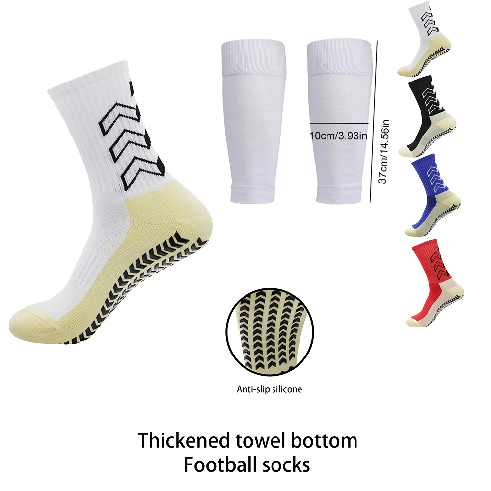 Мужские Спортивные Носки До Колена Набор Из 2 Противоскользящих Носков Для