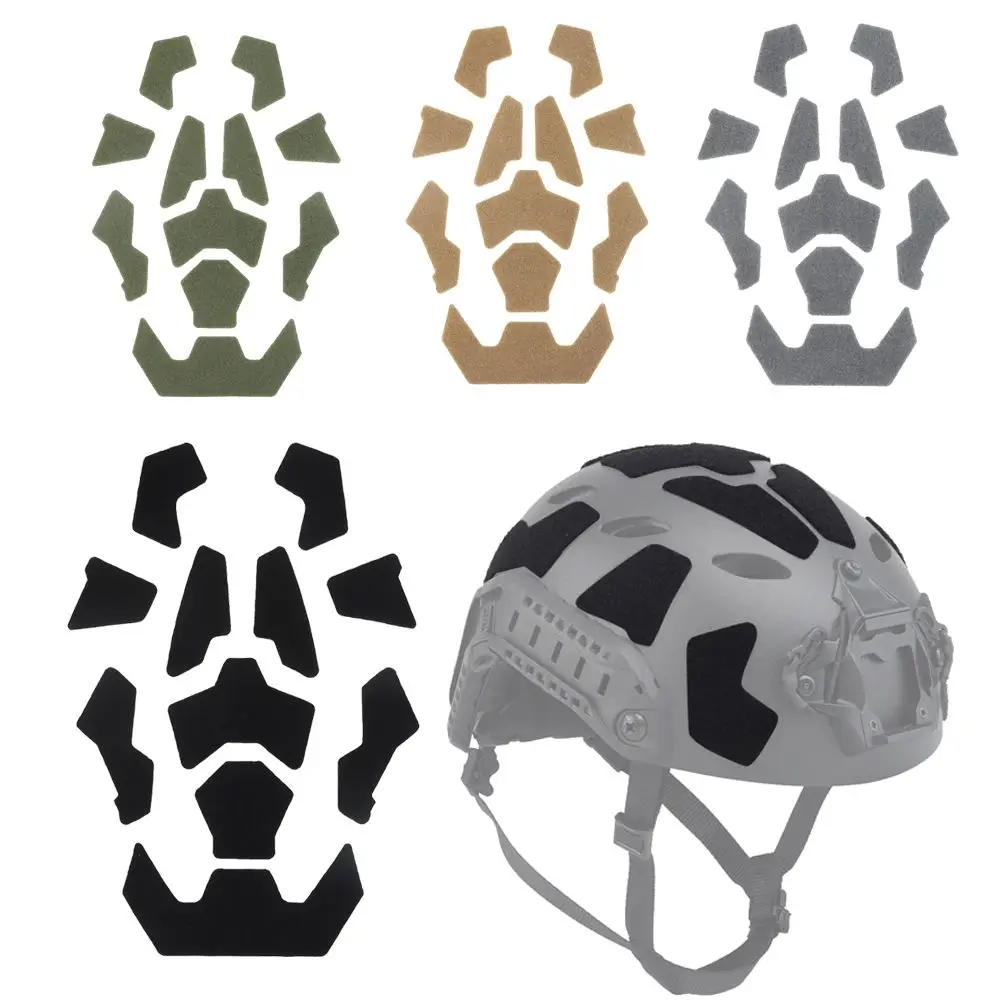 

Сменная защитная накладка для тактического шлема, Волшебная наклейка, модифицированные прокладки, клейкая лента, буферная Накладка для быстрого шлема