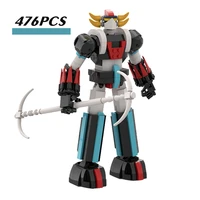 new super heroes series goldoraked mecha robot series figure building block bricks for childrens toys gifts christmas