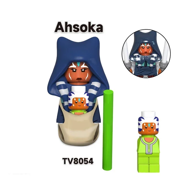 TV6107 Kamino Security Commander Строительные блоки Hunter Echo Crosshair Мини-фигурка Лея Кирпичи Satine Kryze