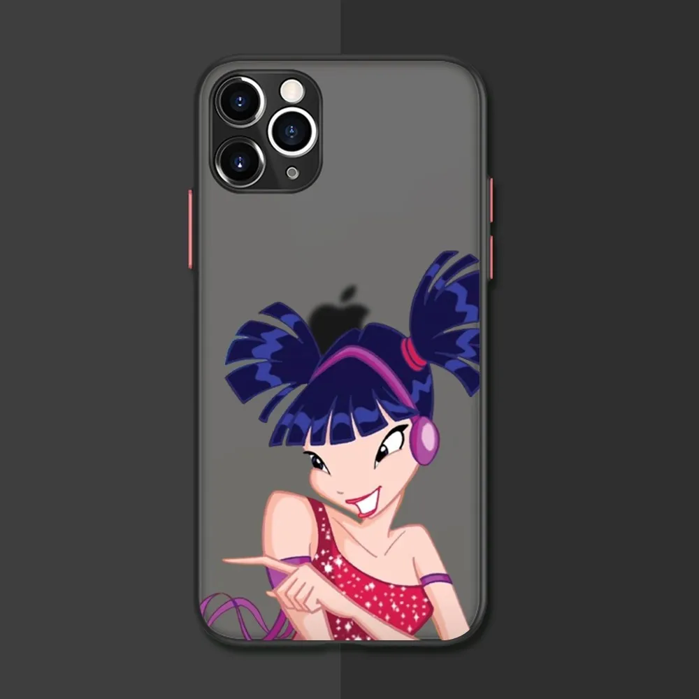 Girl W-Winx Clubs Phone Case For Xiaomi Redmi Note 12S 11S 10S 9S 9T 10 Pro 11 9 12 13 5G Matte Cover