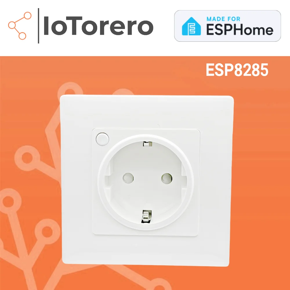 

IoTorero Монитор Потребления Вилки ESP8285 16А
