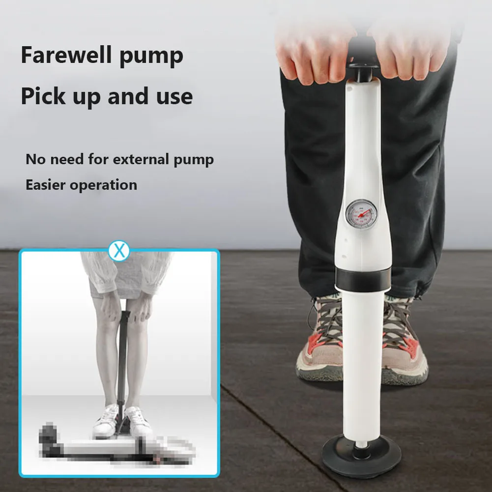 

Toilet Sewer Blockage Tool Pipe Dredger Air Drain Plunger Household Bathroom Shower Sink Floor Drain Block Dredge Device