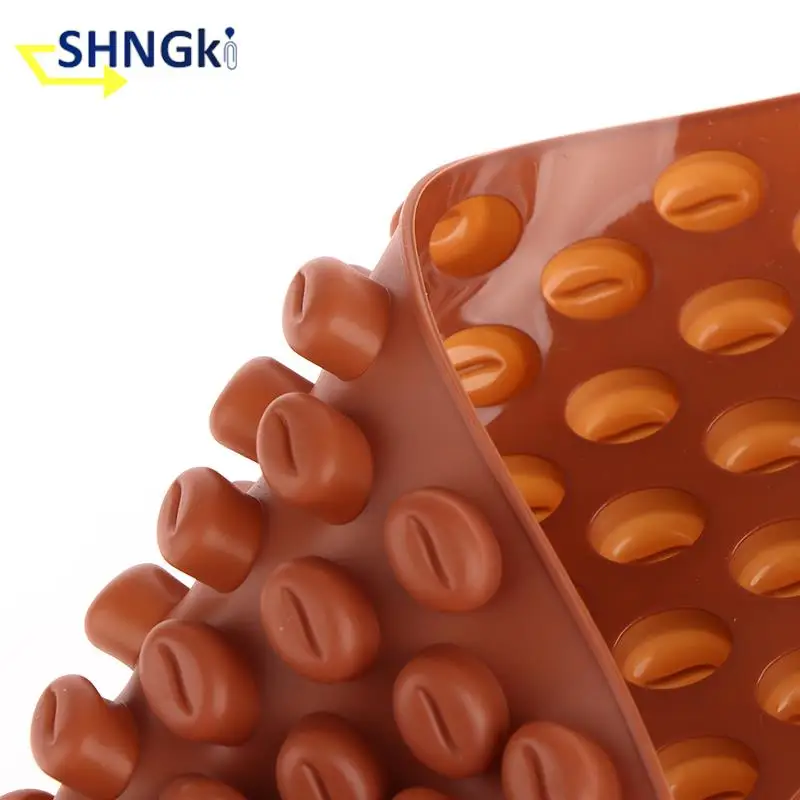 Силиконовая форма для свечей в форме кофейных зерен 55 вариаций