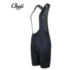 Велосипедный комбинезон CHEJI, женские летние шорты, майка из лайкры черного цвета с гелевыми вставками, одежда для горных велосипедов