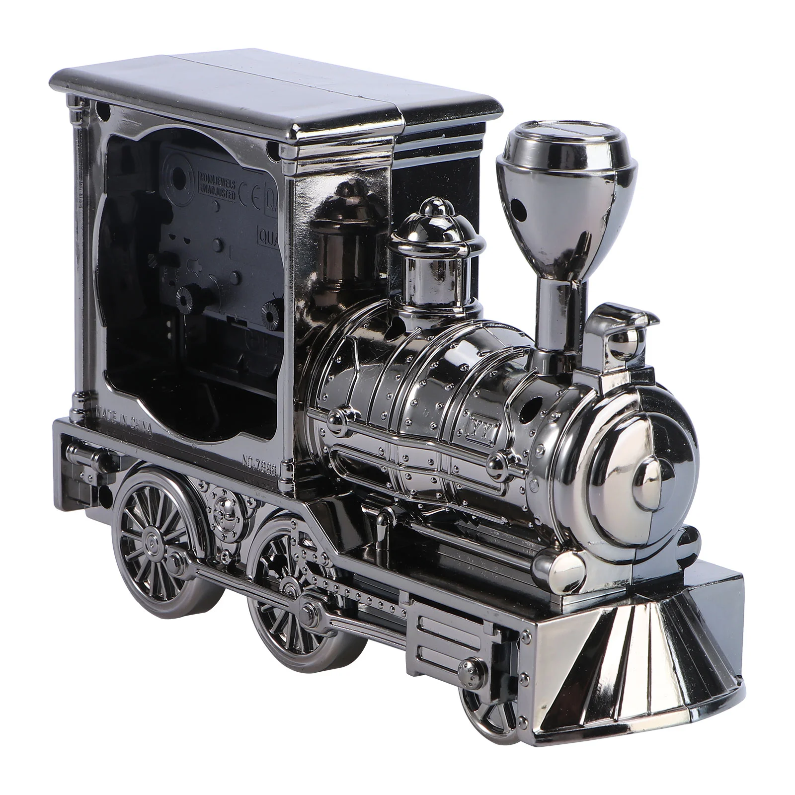 Alarm Loud Sleepers Heavy Vintage Retro Travel Clocks Very Train Locomotive Table Old Bedside Model Wake Desk Kids Up