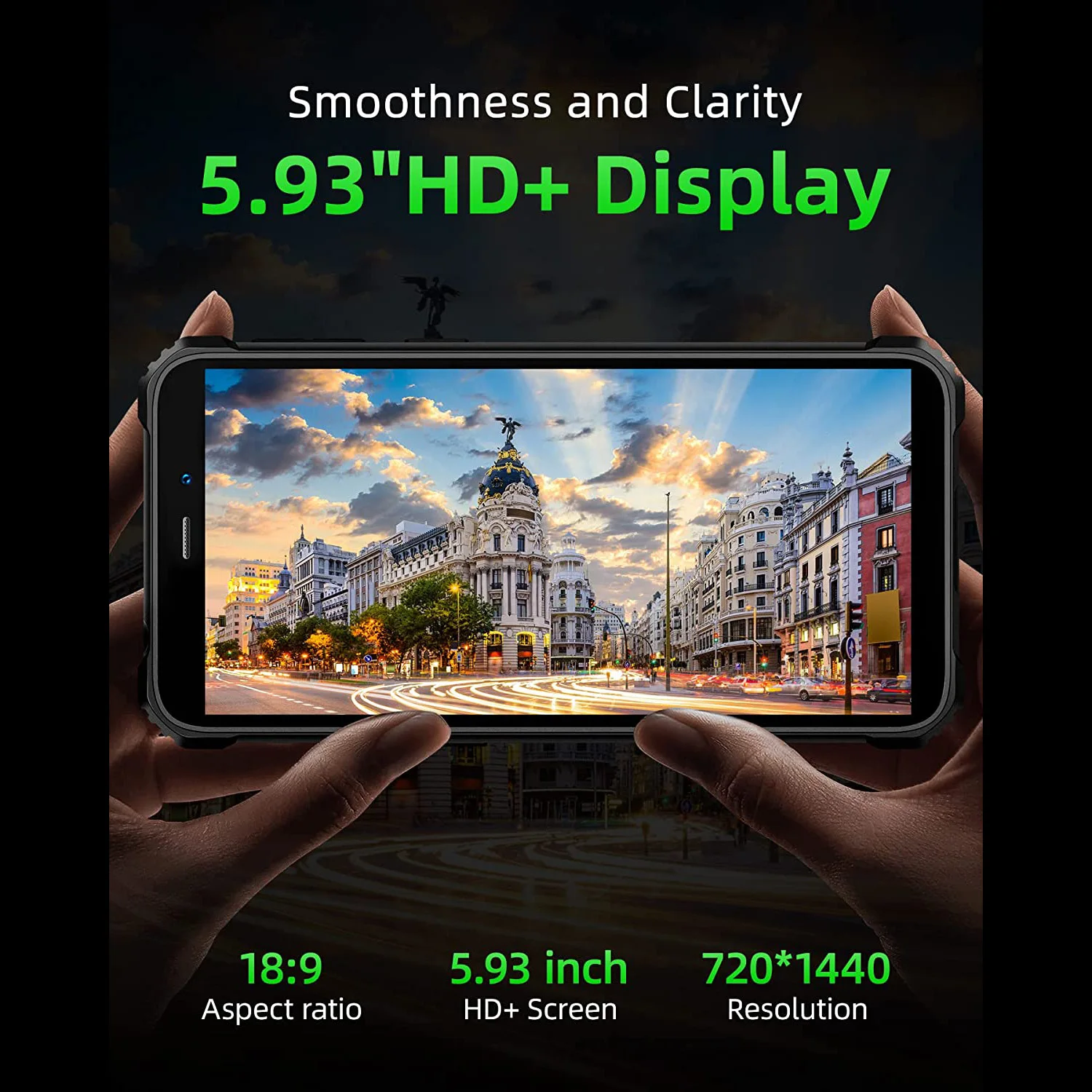 Oukitel WP20 PRO Smartphone Outdoor Cheap 6300mAh Android 12 Mobile Phones 4GB RAM 64GB ROM 20MP Waterproof Rugged Cellphone