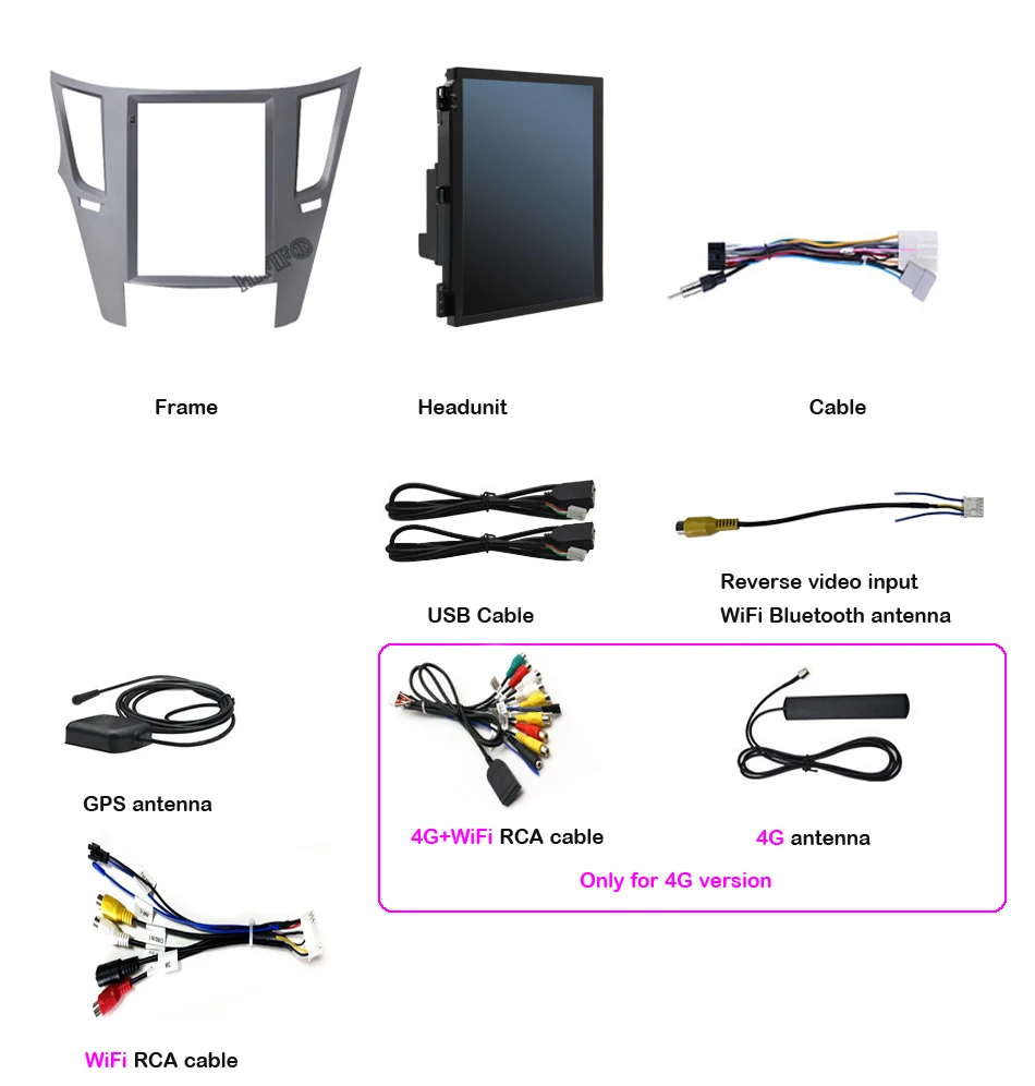 Автомобильное радио Android 13 для Subaru Outback Impreza Legacy 2009-2014 автомобильное мультимедиа с