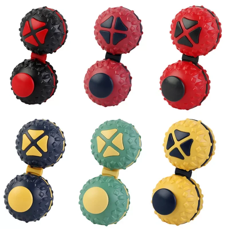 In 1 Massage Decompression Gyro Ball Fidget Toys Adult Stress Relief Sensory Toy Antistress Toy Hand Rotating Ball Gyro Toy