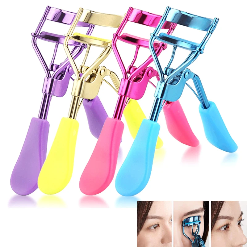

Makeup tools Eyelash curler wide-angle Partial curling lash curler rubber lashes pad beginners fake false eyelashes aid styling
