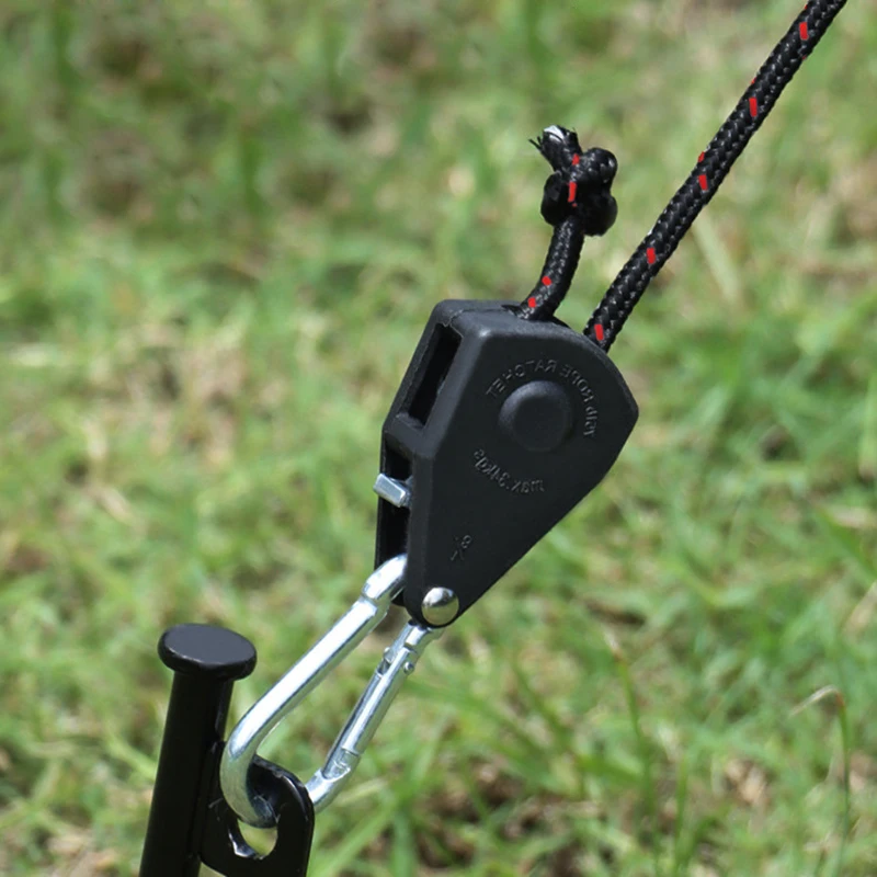 

2/3.6M Tent Rope Adjust Survival Parachute Cord Buckle Lanyard Outdoor Camping Hiking Umbrella Tent Accessories with Carabiners
