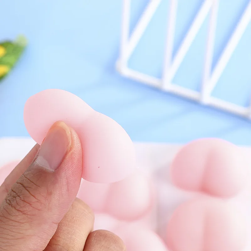 10 силиконовых мини - персиковых ягодиц новинки стресса и тревоги для снятия