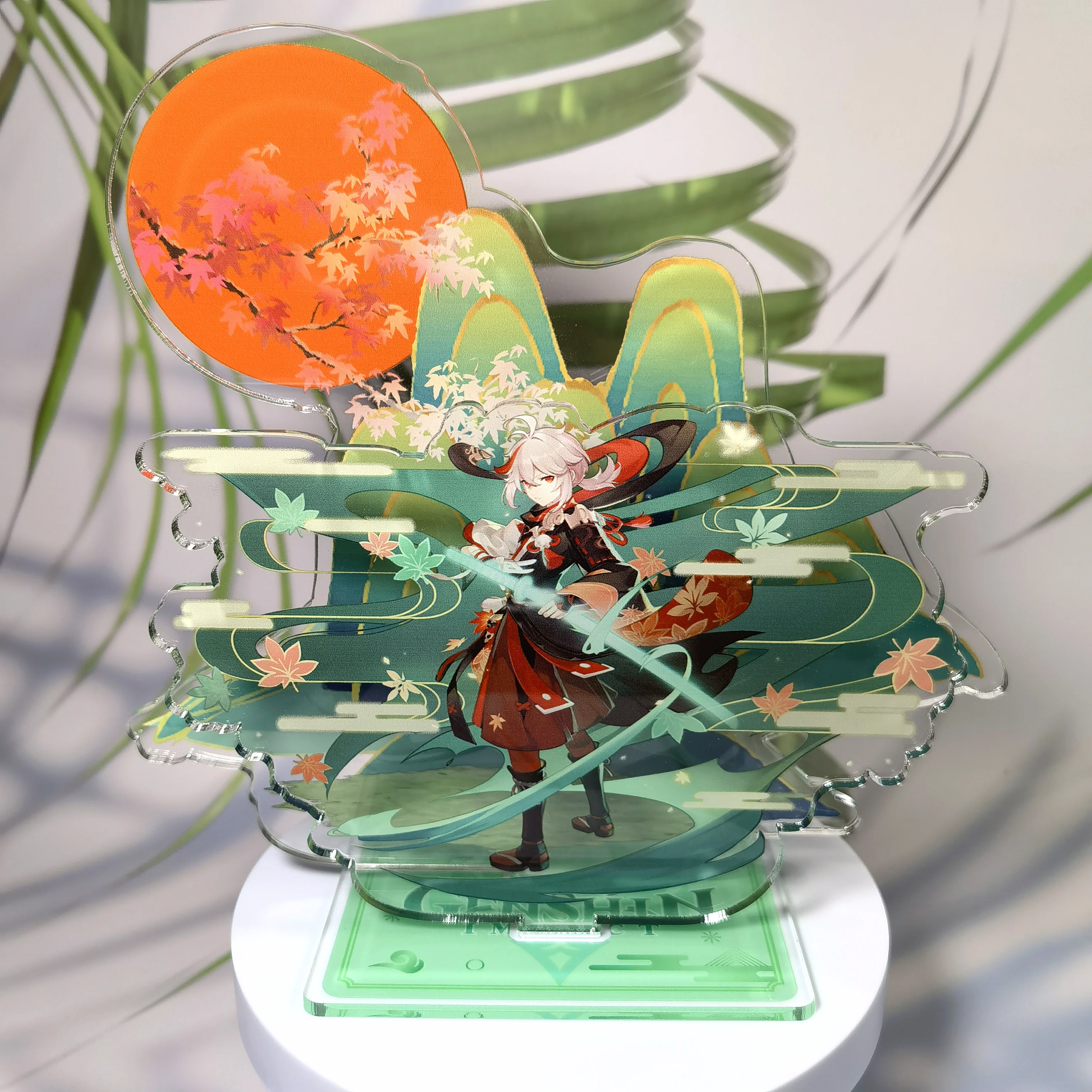 

Genshin Impact Double Layered Figurines Acrylic Stand Model Yae Miko Albedo Arataki Itto Xiao Raiden Shogun Desk Decor Gift New