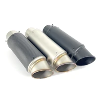 motorcycle exhaust pipe modified escape moto muffler db killer for cafe racer dirt bike mt 07 z900 fz6 tmax 530 pcx 125 scooter