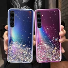 Мягкий Прозрачный блестящий чехол со звездами для Realme 3 5 6 7 Pro C3 C12 C15 чехол для OPPO A52 A5 A9 2020 A15 A15S Realme 7 8 5G 8i