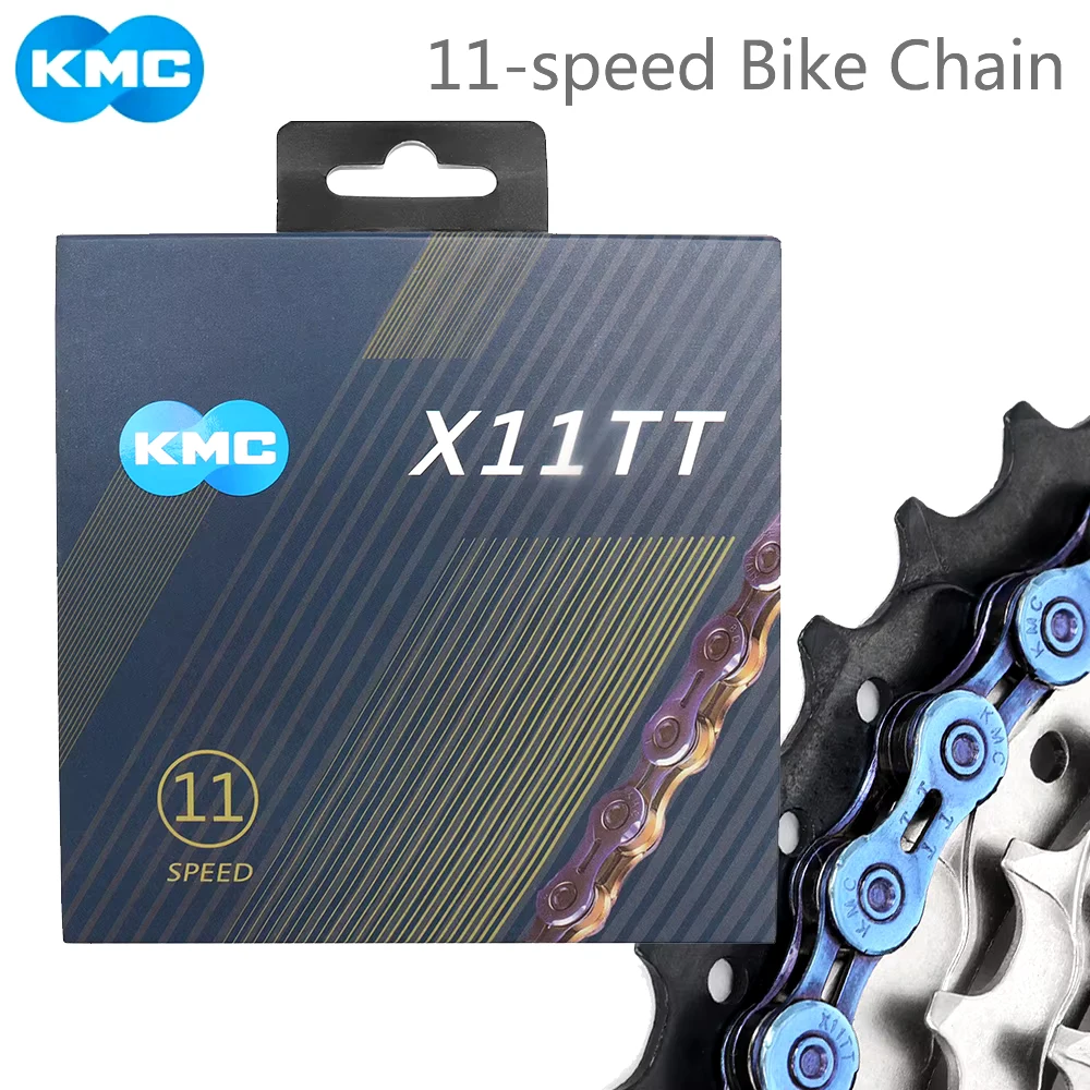 Цепь велосипедная KMC X11TT 11 скоростей 118 звеньев в