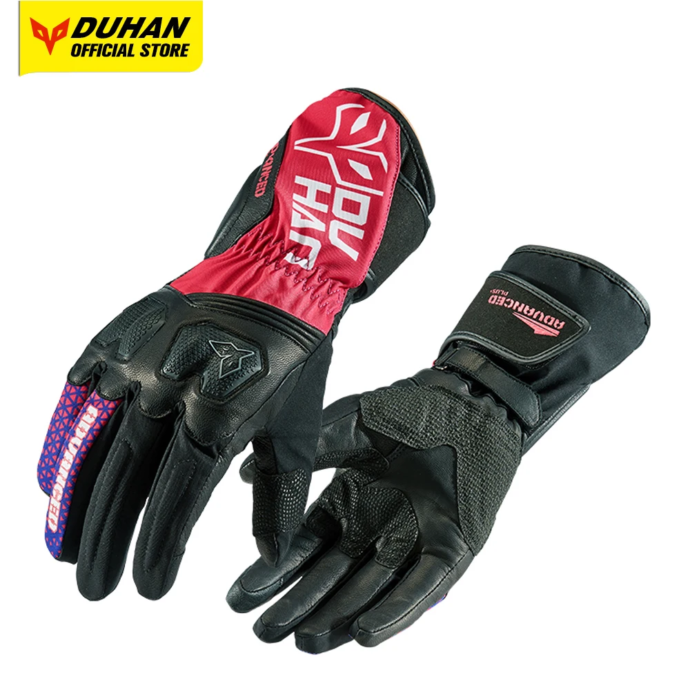 

DUHAN Wear-resistant Anti-drop Waterproof Gloves Windproof Warm Motorcycle Protective Gloves Multicolor Touchscreen Gloves
