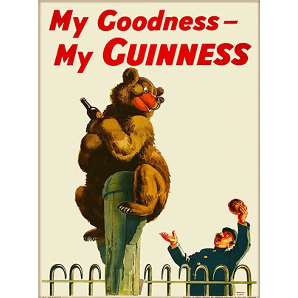 

Keviewly NOT My Goodness My Guinness Tin Signs Metal Poster Warning Sign Decor for Garage Home Garden Retro Tin Sign Wall Birthd