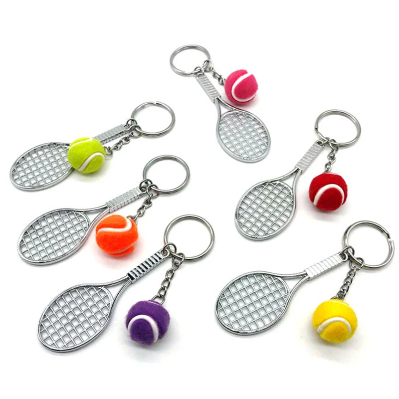 Брелок для ключей Я люблю теннисного игрока 60 шт.