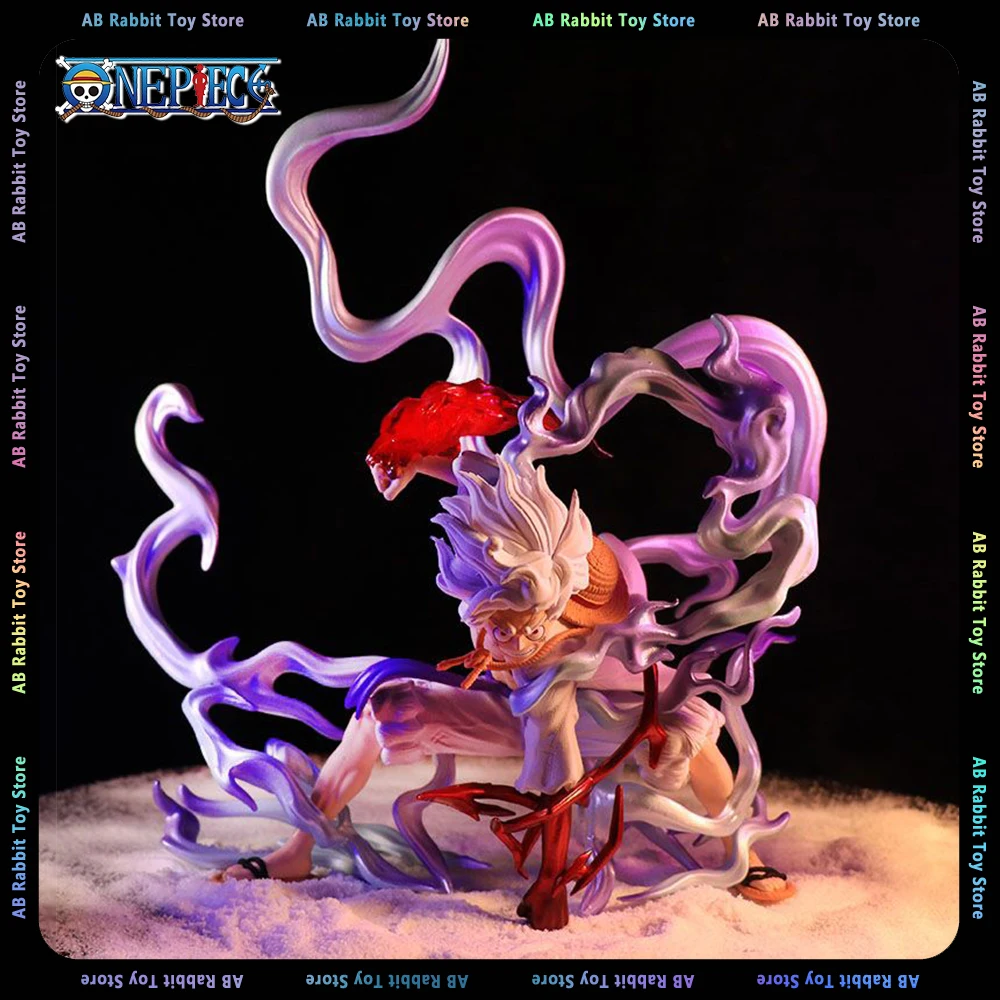 

One Piece Nika Luffy Figure 27cm Gear 5 Luffy Anime Figures Sun God Figurine PVC Station Model Doll Collectable Desk Decora Toy