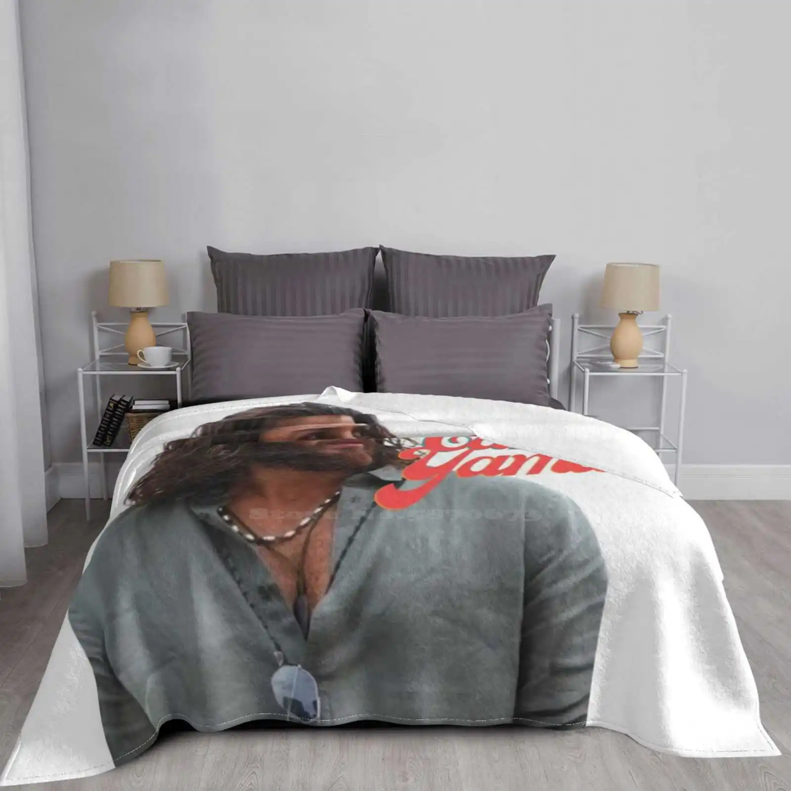 Модное мягкое теплое фланелевое одеяло Can Yaman турецкий человек турецкая борода