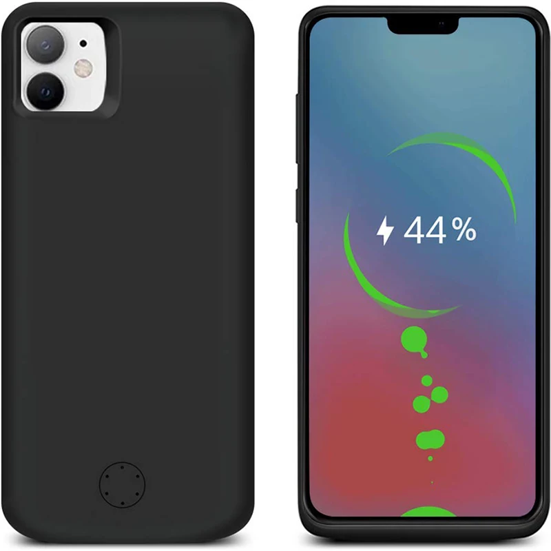 

Battery Case for Iphone 12 Pro Extended Battery Case Power Bank Charging Cover for Iphone 11 Xr Battery Case