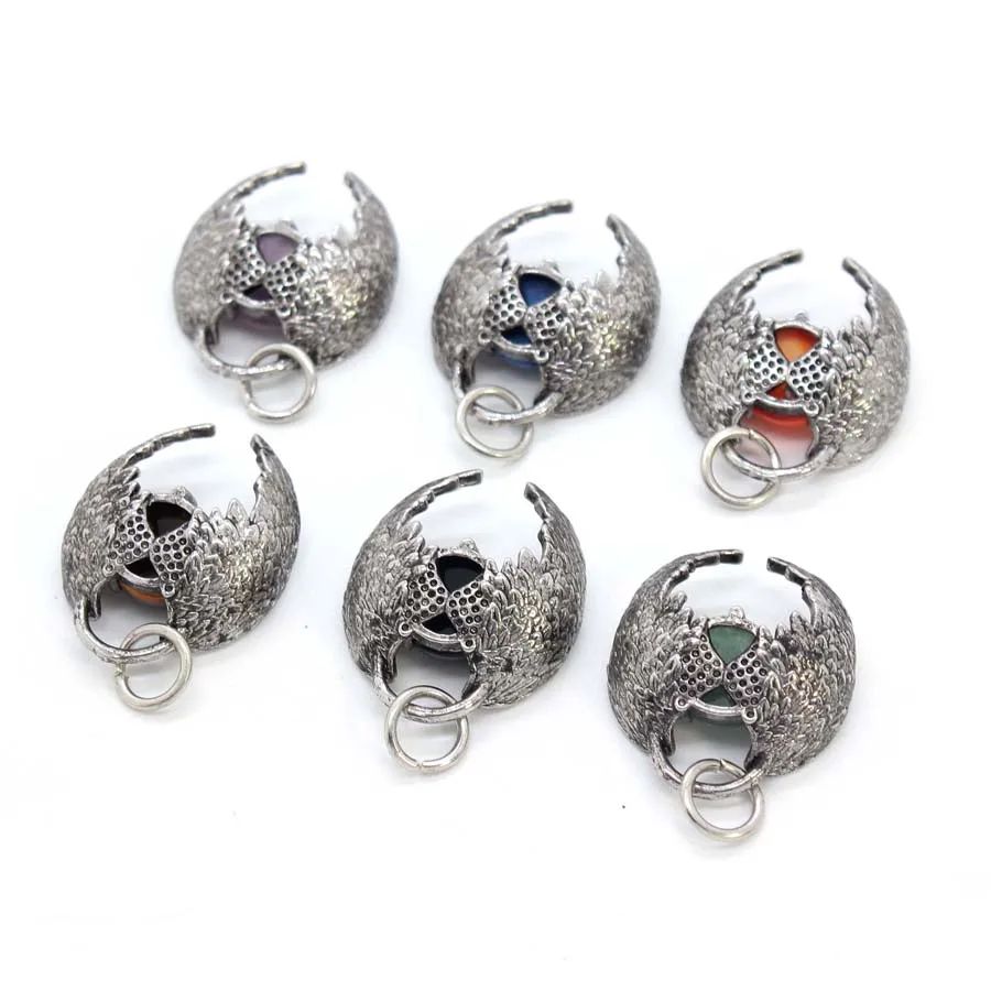 Женское ожерелье с подвеской ангельские крылья