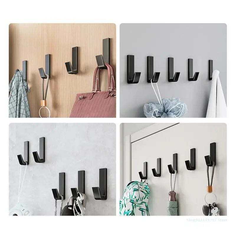 

5/10 шт., металлические настенные крючки-Вешалки для полотенец
