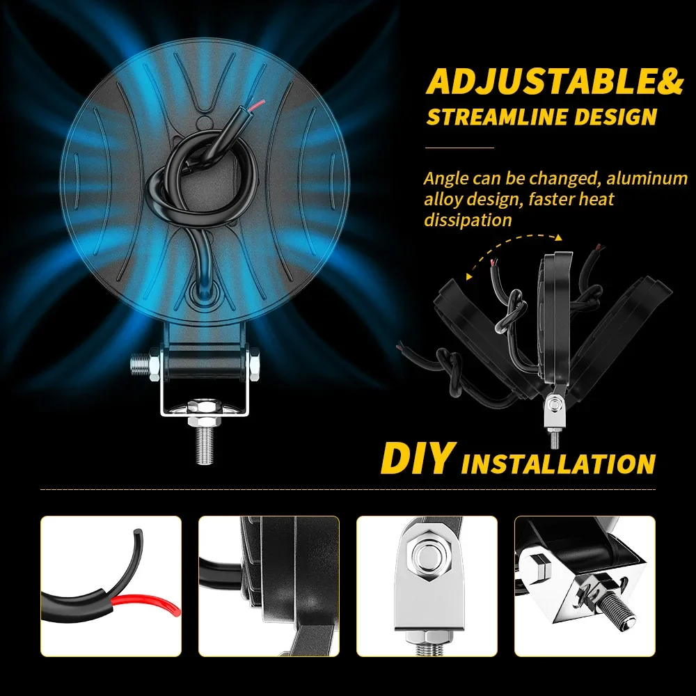 Фонарь внешний 3 дюйма 21 светодиод