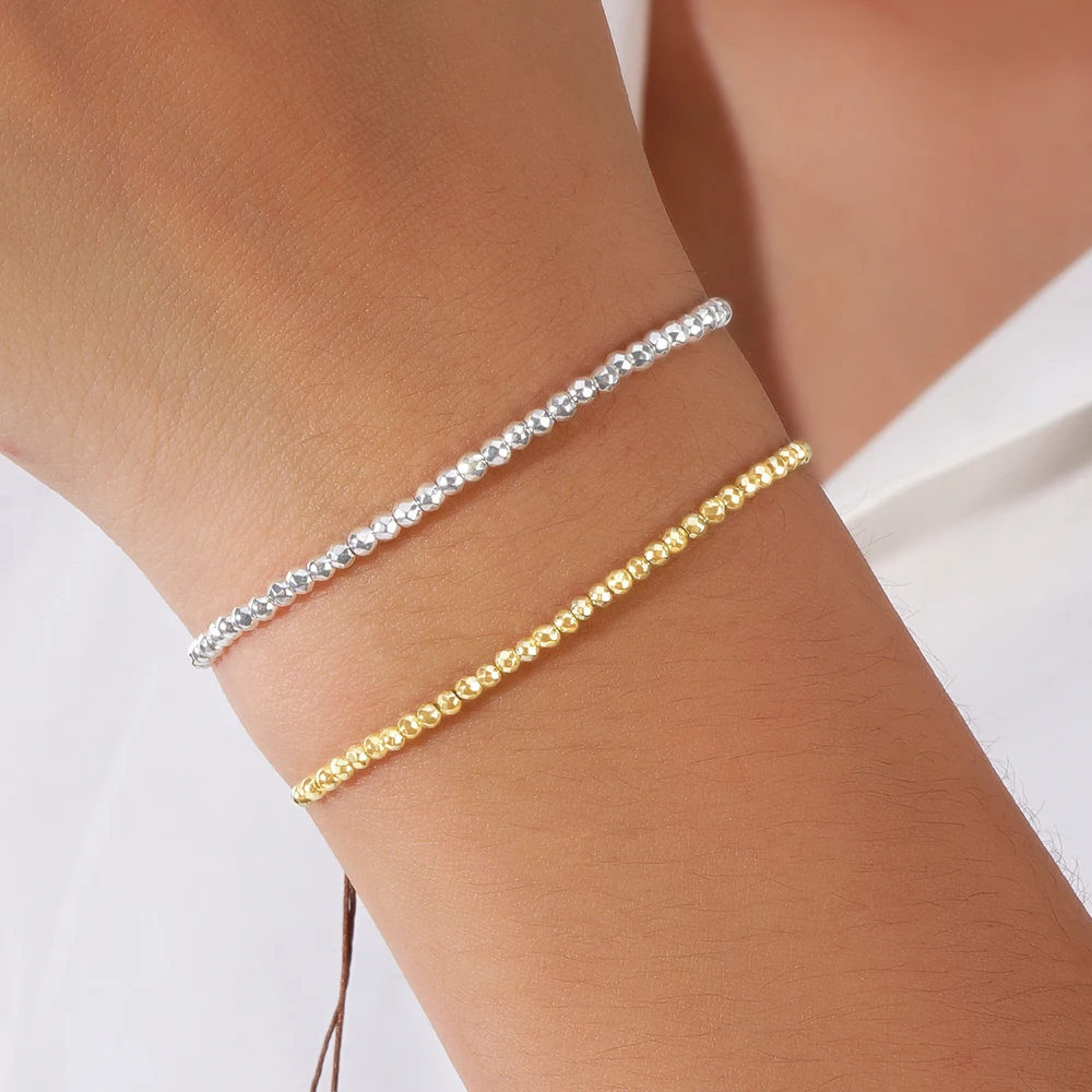 2 шт. новый набор 2024 Женские Ювелирные изделия из бисера Регулируемая Веревка