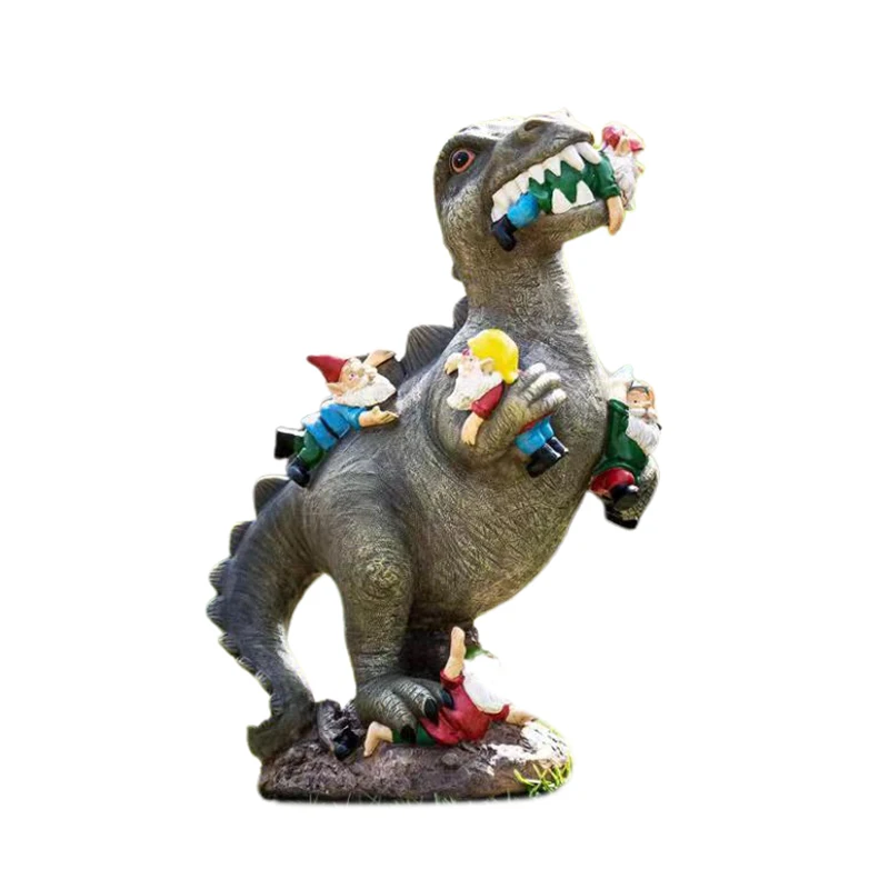 

Sculpture Funny Lifelike Epoxy Hilarious Eating Animal Statue Mini Craft Micro Landscaping Decor DIY For Garden Decoration