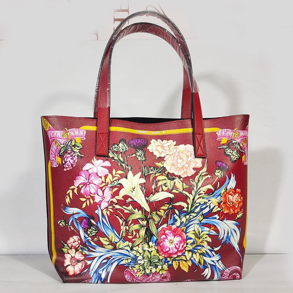 

Сумка-тоут женская на одно плечо из искусственной кожи с надписью