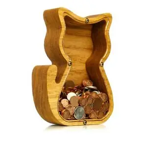 Копилка-динозавр прочная и практичная коробка для экономии денег из прочного