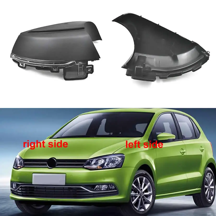 For Volkswagen VW Polo 2014 2015 2016 2017 2018 Car Marker Light Door Wing Rearview Mirror Turn Signal Indicator Side Lamp