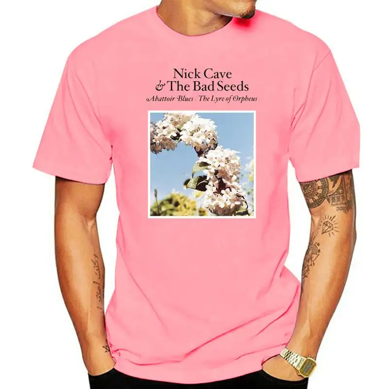 

Nick Cave & The Bad Seeds Abattoir Blues Logo Men'S Black T-Shirt Size S - 3Xl Adults Casual Tee Shirt