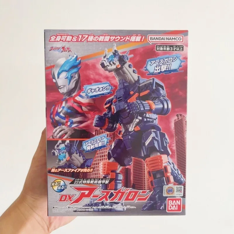 

In Stock Bandai Ultraman Blazar Earth Garon Model Pvc Anime Action Figures Model Collection Toy Sound And Light Monster Robot