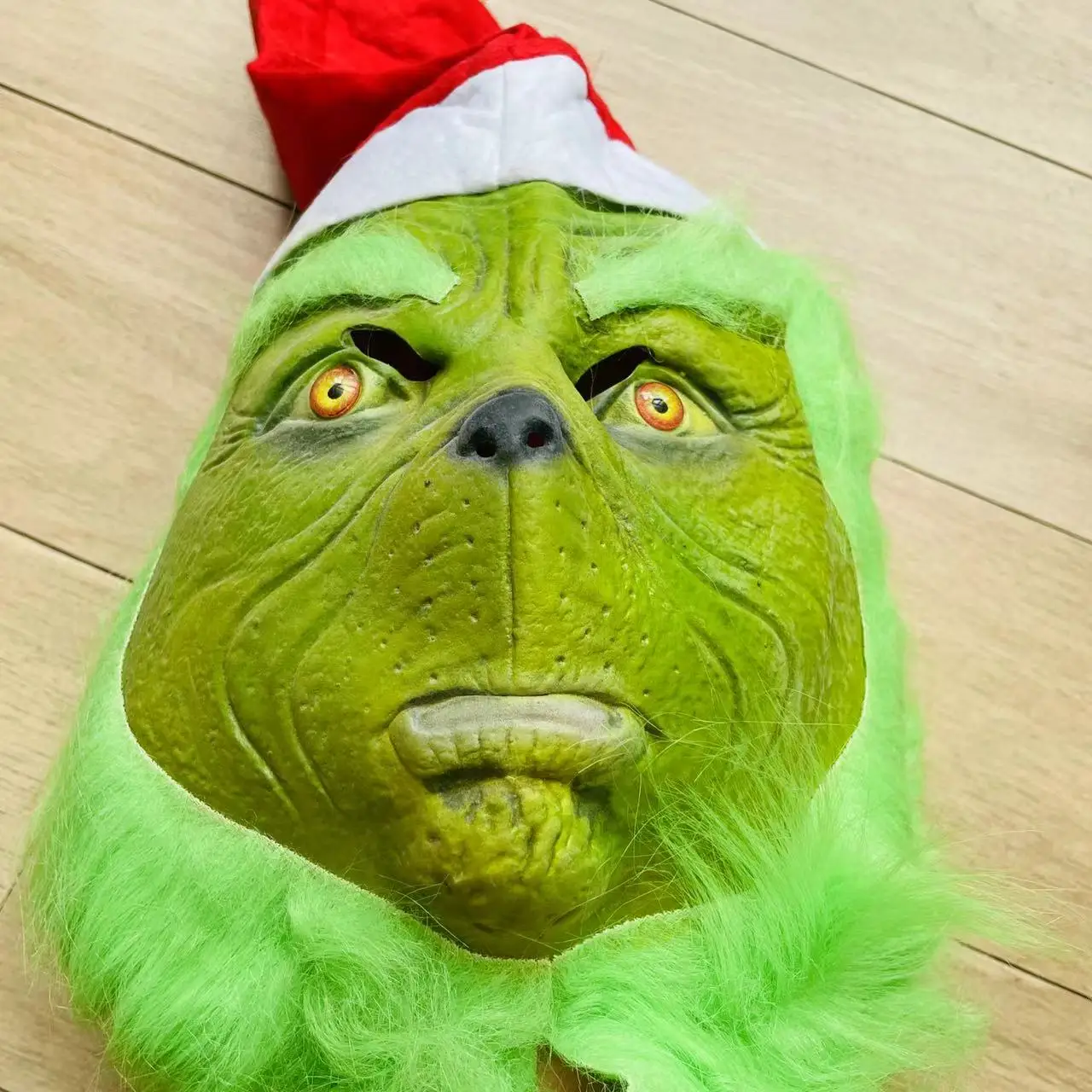 Страшные зеленые волосы Aanimal головной убор для рождественской вечеринки