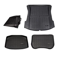 2017 2022%c2%a0car rear trunk mat for tesla model 3 2021 trunk accessories upgrade new tpe%c2%a0protection pad model3 trunk cargo tray mat