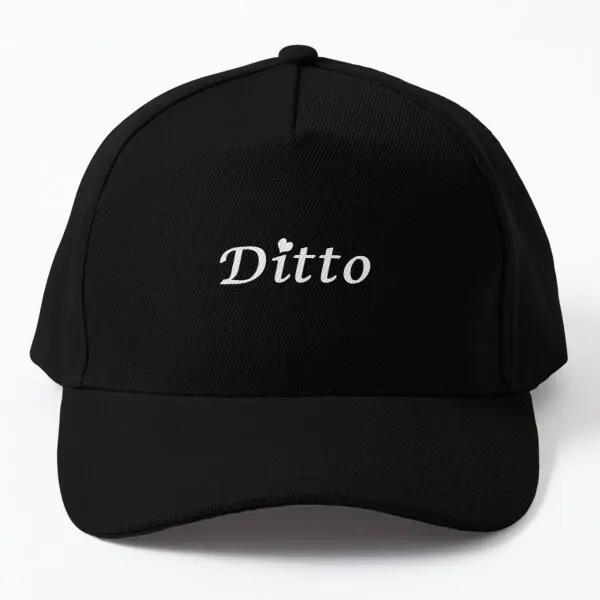 

Ditto Baseball Cap Hat Mens Casquette Black Casual Snapback Solid Color Outdoor Fish Spring Women Czapka Sport Boys Hip Hop