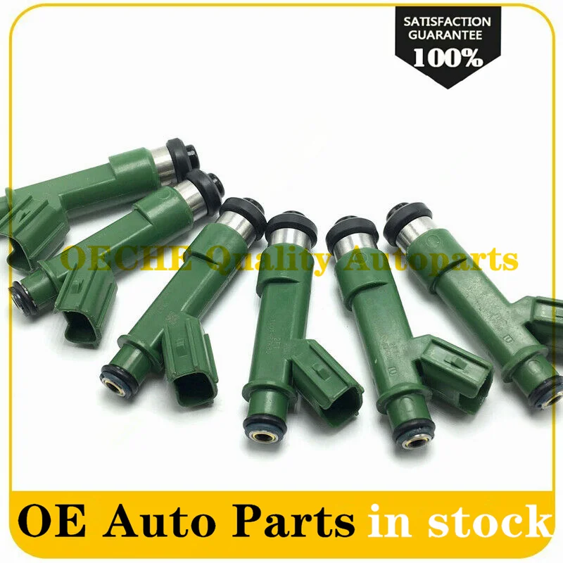 6 шт. форсунка топлива 1001-87K80 100187K80 1001 87K80 для Toyota Camry Corolla Nissan 1JZGTE 2JZGTE RB20DET включено.