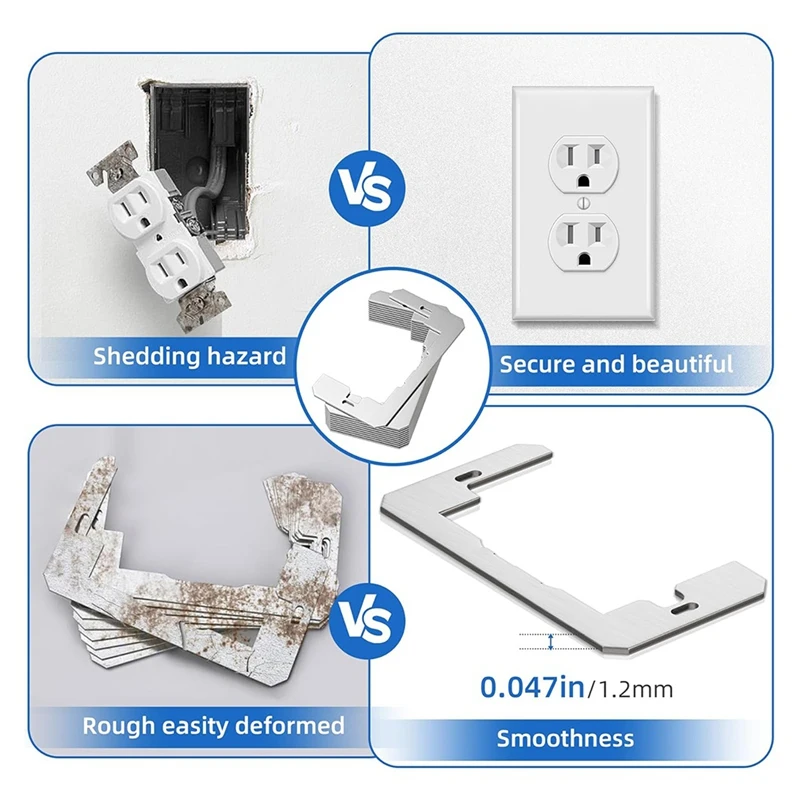 30 шт. настенные разделители для электрических розеток