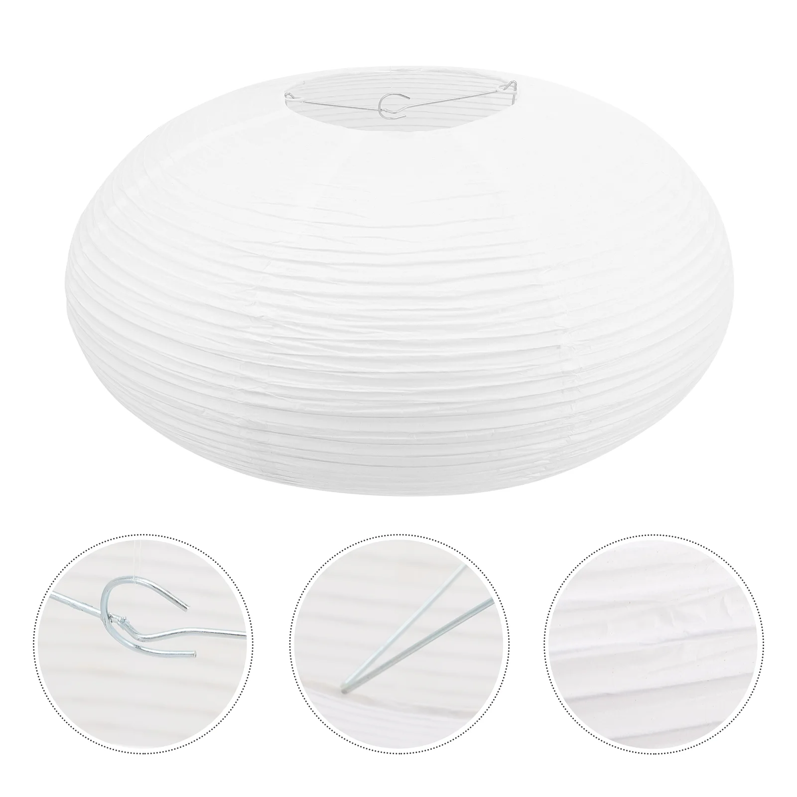 

Wedding Lanterns Lampshade Ceiling Shades Manual Paper Pendant White Lampshades